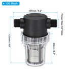 1 2 Inch Male In-line Strainer With 100 Mesh Stainless Steel Filter Screen