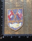 Vintage Usa Canada Travel Souvenir Embroidered Patch Voyager