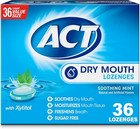 Act Dry Mouth Lozenges With Xylitol  Soothing Mint  36 Lozenges