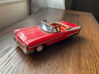 1950s Vintage Oldsmobile Super 88 Convertible Tin Toy Japan Olds Red