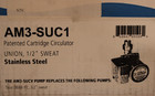 Aquamotion Am3-suc1 - Stain  Steel  Single Speed Water Circulator W 1 2  Union