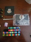 Us Army Military Medal Ribbon Bar Insignia Lot Vintage Medals Badges Pins  Gwot