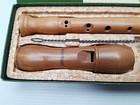 Vintage Mollenhauer Recorder New In Original Box Blockflote Germany
