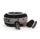 New Jellycat Amuseables Sports Ice Hockey Puck Soft Plush Stuffed Toy Gift 3 In