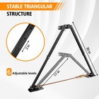 2  Receiver Rv Hitch Stabilizer 17   30  Adj Heavy   duty Support For Travel Trailer