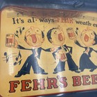 Rare  1930   s    it   s Al-ways Fehr Weather    Fehr   s Beer Tray H d Beach Co Usa
