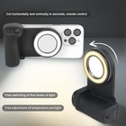 Magnetic Phone Camera Grip With Selfie Fill Light  Smartphone Shooting Holder   