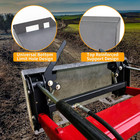 1 4    Universal Quick Attach Plate Compatible With Kubota And Bobcat Skid Steers