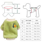 Pet Fleece Clothes Puppy Dog Warm Jumper Sweater Coat Small Yorkie Chihuahua Cat