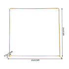 6 56 Ft Square Backdrop Stand Metal Balloon Diy Frame For Wedding Birthday Party