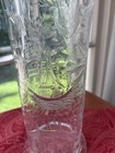 Rare Antique Stevens   Williams  Cut Glass  Willow Pattern Vase 11 3 4 