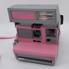Polaroid Cool Cam 600 Vintage Instant Camera Pink  Classic 600 Series W Strap