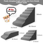 Dog Stairs For High Beds 30-36 Inches Tall  6-step Dog Steps For Bed 32-36 In   
