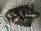 New used Once  Alpinestars T-gp Plus R V3 Air  black red   Size Xl