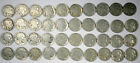  2 Buffalo Nickel Roll   40 Coins   Vintage Pds   Us Lot   Full Date