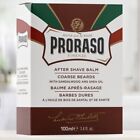 Proraso Red After Shave Balm For Coarse Beard  Dry Skin With Sandalwood Oil