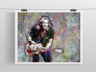 Joe Walsh Art Joe Walsh Poster  Joe Walsh Of The Eagles With Free Shipping