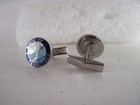 Tennessee State  Cloisonne Logo Cufflinks   44  17