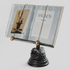 Mackenzie-childs Nesting Chicken Cook Book Stand new In Original Box