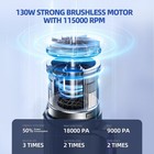 Monozel Car Vacuum Portable Cordless 18000pa 2 In 1 Vacuum Cleanerair Duster