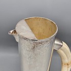 Vintage P h  Vogel   Co  Silver Plate Pitcher With Bone Handle