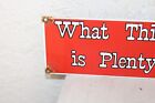 Moxie Soda Porcelain Sign 4 5x18 5