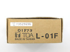 Toa Electronics L-01f - Line Matching Input Module For 900 Series Amps
