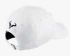 New Nike Adult Aerobill Rafa Nadal Bull H86 Tennis Cap hat-white 850666-101