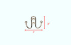 3 Pack  Mounting Hardware Included  10 Lb Working Limit