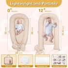 Baby Lounger  Snuggle Me Lounger  Portable Baby Nest Breathable   Soft  Organ   