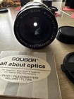 Vintage Soligor Camera Lens Wide-auto 1 2 8 F 28mm With All About Optics Manual
