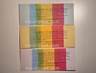 Led Zeppelin Unused Concert Tickets Set Of Three 1977 Kingdome Seattle Complete