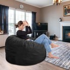 Bean Bag Chair 3ft  Memory Foam Filled  Removable Velvet Cover  Bean Bag Chairs