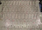 Lot Of 94 Assorted Surgical Forceps   Hemostats - Mixed Medical Instruments