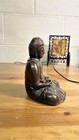 Antique Chinese Or Japanese Buddha Bronze  Statue