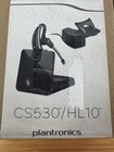 Plantronics Headset Cs530 Hl10 Wireless System Black   Box   Accessories Tested
