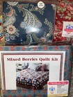 Mixed Berries Quilt Kit 79 5 X 99 5 Fat Quarter Shop 2012  W backing   Pattern
