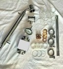 2  Tri Clamp Alcohol Distiller Bubble Plate Reflux Column   Condenser  Fits Kegs