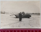 1947 Captured German Tank Pz kpfw v Panther Bogopol Ukraine Origin Vintage Photo