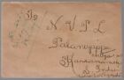 1933 Straits Settlement Singapore Cover To  India