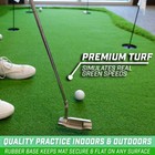 Gosports 12 x5  Golf Putting Green For Indoor   Outdoor Practice