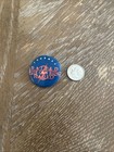 Vintage Journey Raised On Radio Button Pinback 1986 Tour Rock Collectible