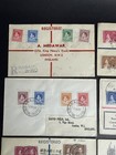 1937 Coronation Of King George Vi   Queen Elizabeth Lot Of 13 First Day Cover