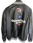 Dale Earnhardt Nascar Richard Childress Racing Black Jacket Embroidered Logos