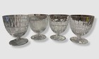  150 Thomas O brien For Reed   Barton Clear New Vintage Cocktail Glass Set 4pc