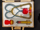 Vintage 1977 Fisher Price Medical Kit Doctor Nurse Kit Play 936 Complete