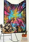 Indian Hippie Gypsy Bohemian Psychedelic Cotton Mandala Wall Hanging Tapestry