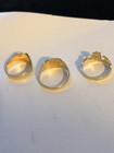 Lot Of  3  14k Baby Rings