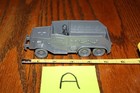 Recast Marx Battleground Dark Gray German Army Half-track And  sitter  A - Mpc