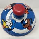 Vintage 1973  Disney Spinning Tin Top Toy Mickey Mouse And Friends 